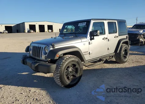 2016 Jeep Wrangler Unlimited Sport из США, поврежденный, VIN 1C4BJWDG1GL139708